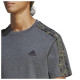 Adidas Ανδρική κοντομάνικη μπλούζα Essentials Single Jersey 3-Stripes Tee